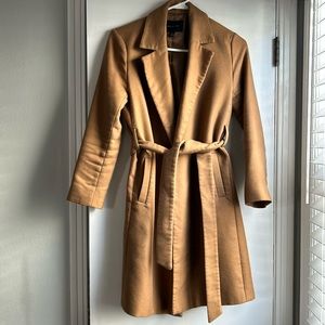 Banana Republic Tie Waist Wrap Coat